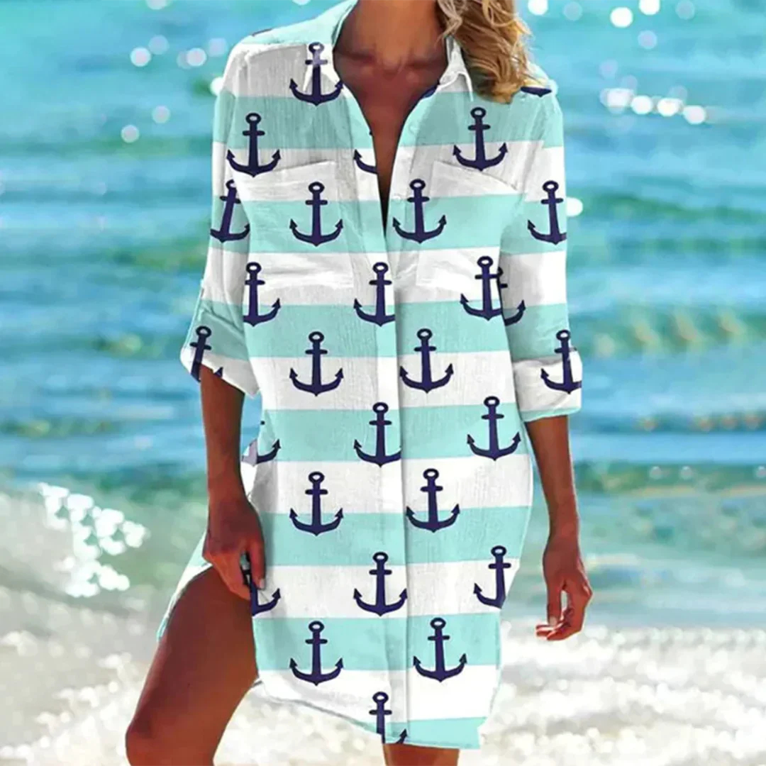 Sommerliches Hemdkleid