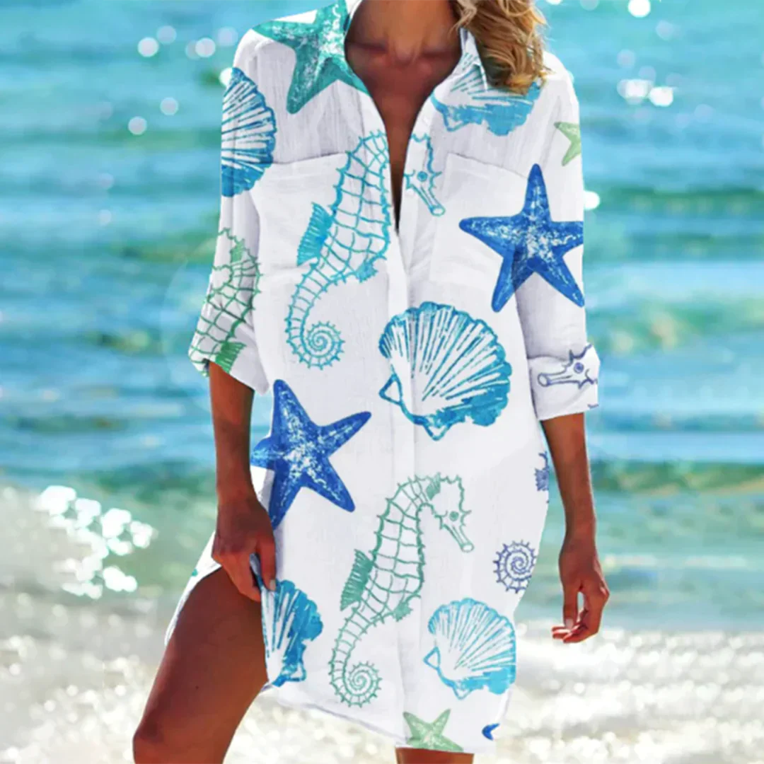 Sommerliches Hemdkleid