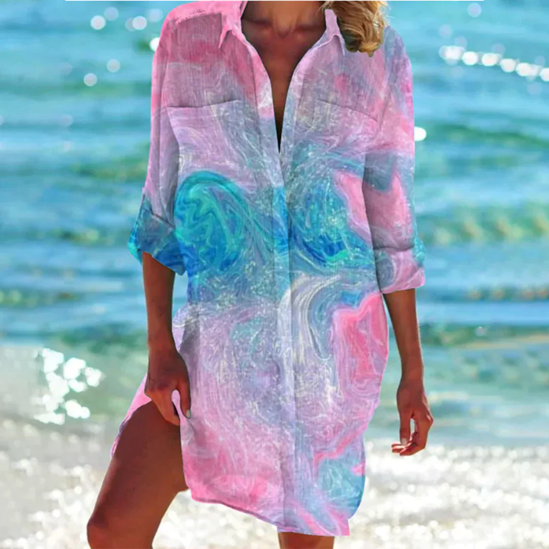 Sommerliches Hemdkleid
