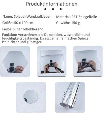 Sandsberg | Ultra-flexibles Spiegel - sicher und bruchsicher