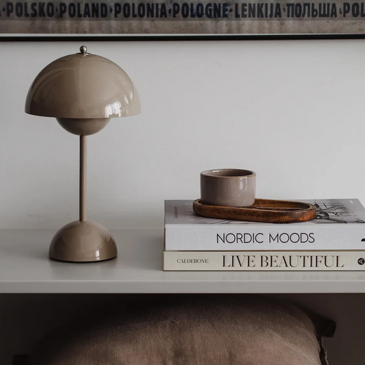 NordicNest Moderne Suppen LED Lampe - Luxuriöser Ton, Dimmbares Licht