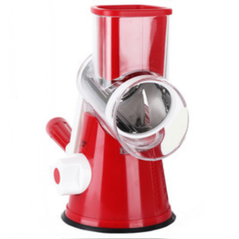 Sandsberg | 3-in-1 Multifunktionaler Edelstahl Rotationsschneider, Für Gemüse, Käse & Mehr