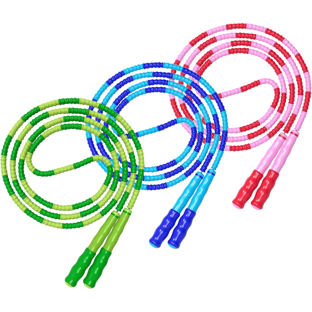 Sandsberg | Verstellbares Perlen-Sprungseil für Cardiotraining und Ausdauertraining