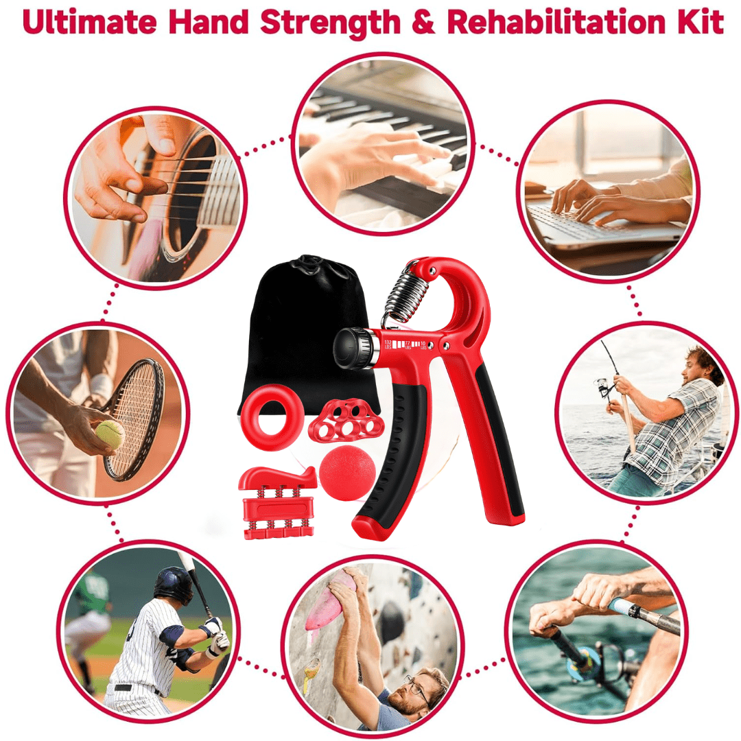 Sandsberg | Verstellbarer Handverstärker für gezieltes Training der Griffstärke