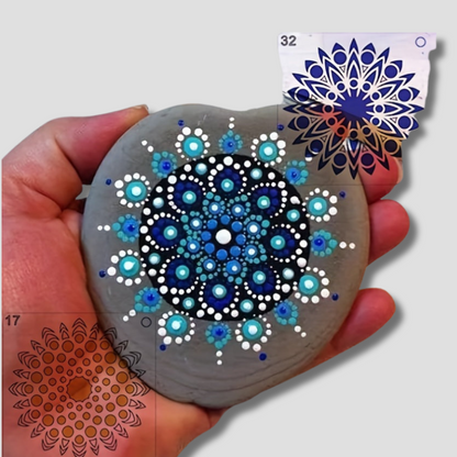 Sandsberg | StencilWorks - 48 Vorlagen für Stein- und Holzkreationen