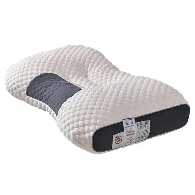 Sandsberg | Kissen – Ergonomisches Nackenstützkissen mit Massagefunktion für einen gesunden Schlaf