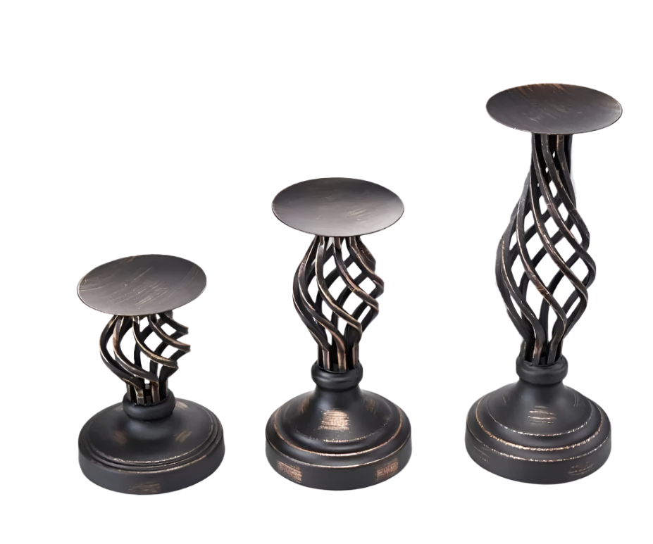 Sandsberg | NoirGlow – Moderner Kerzenhalter für elegantes und ambiente Licht