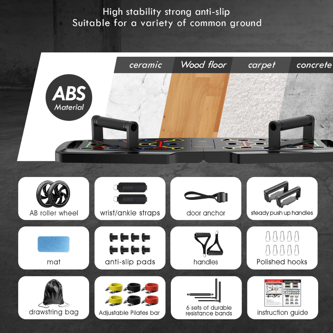 Sandsberg | Kompaktes Fitnessset für Krafttraining & Ganzkörper-Workout zu Hause