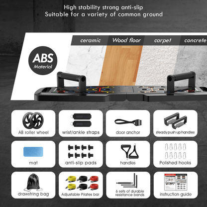 Sandsberg | Kompaktes Fitnessset für Krafttraining & Ganzkörper-Workout zu Hause