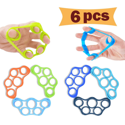 Sandsberg | 6-teiliges Handstärker-Set zur Stärkung der Griffkraft & Schmerzlinderung