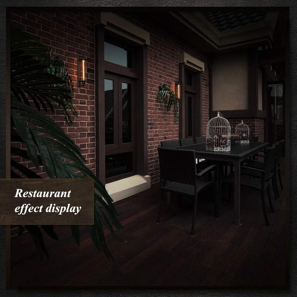 Sandsberg | Vintage Wandmontierte LED-Leuchte – zeitloses Design mit elegantem mattem Schwarz-Finish