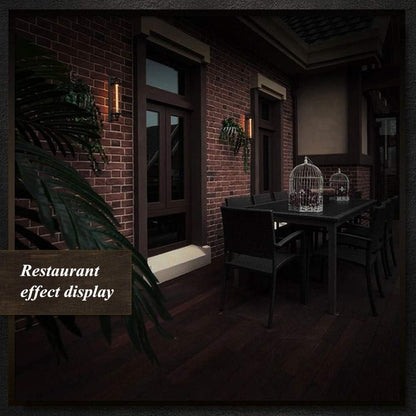 Sandsberg | Vintage Wandmontierte LED-Leuchte – zeitloses Design mit elegantem mattem Schwarz-Finish