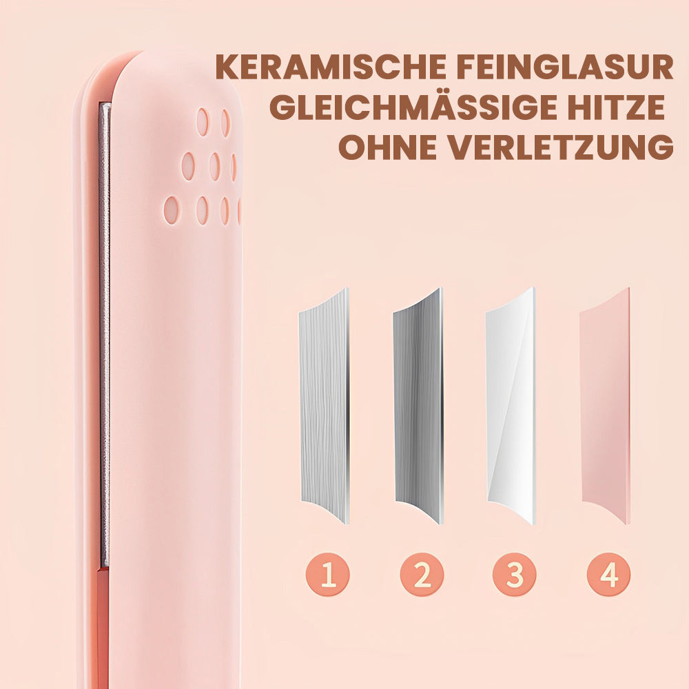 Mini-Lockenstab mit doppeltem Verwendungszweck