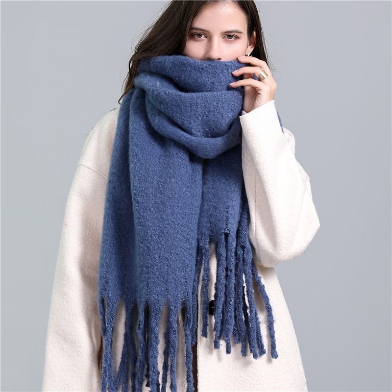 CosyPlaid Schal – Warme, Trendy Winterstil