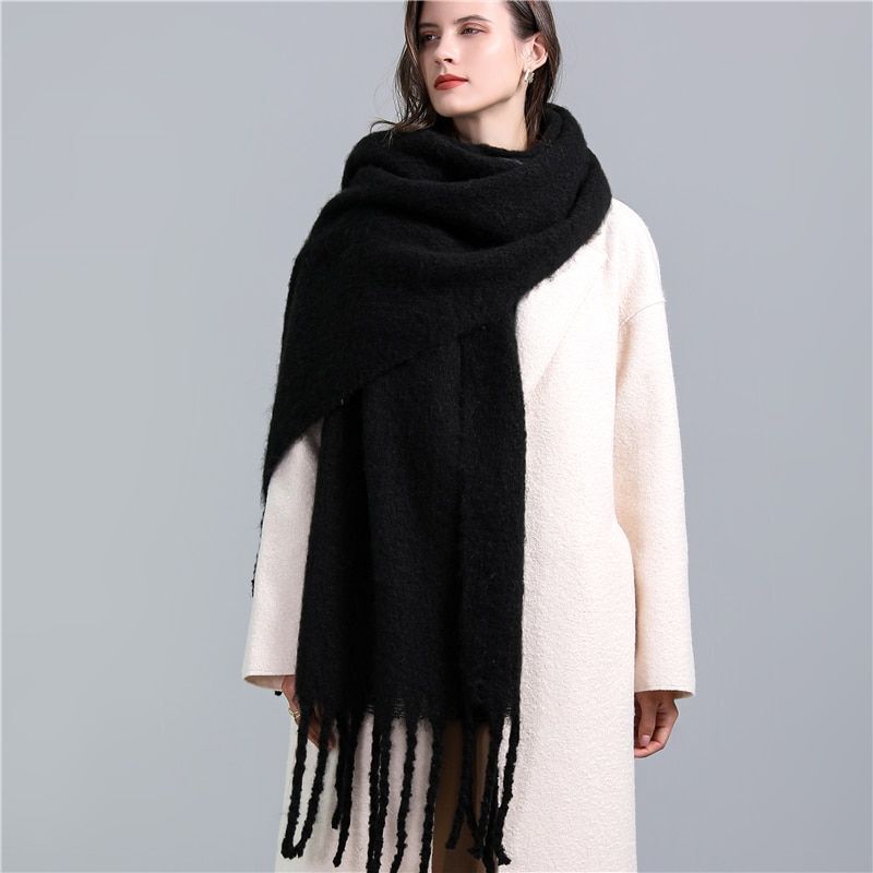 CosyPlaid Schal – Warme, Trendy Winterstil