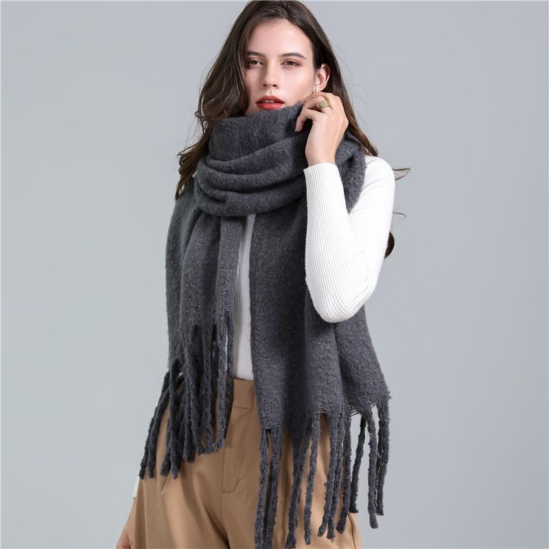 CosyPlaid Schal – Warme, Trendy Winterstil