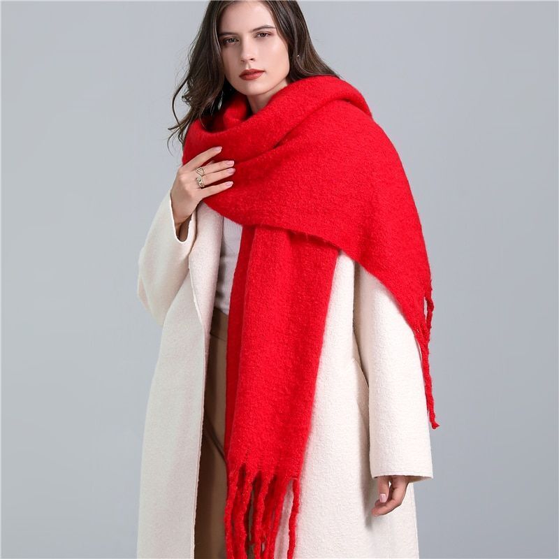 CosyPlaid Schal – Warme, Trendy Winterstil