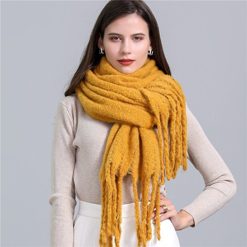 CosyPlaid Schal – Warme, Trendy Winterstil