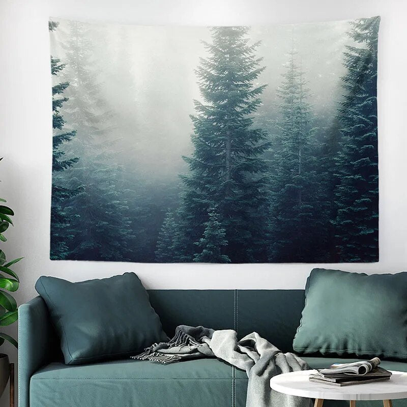 Wald Baum Wandteppich Hanging Cloth