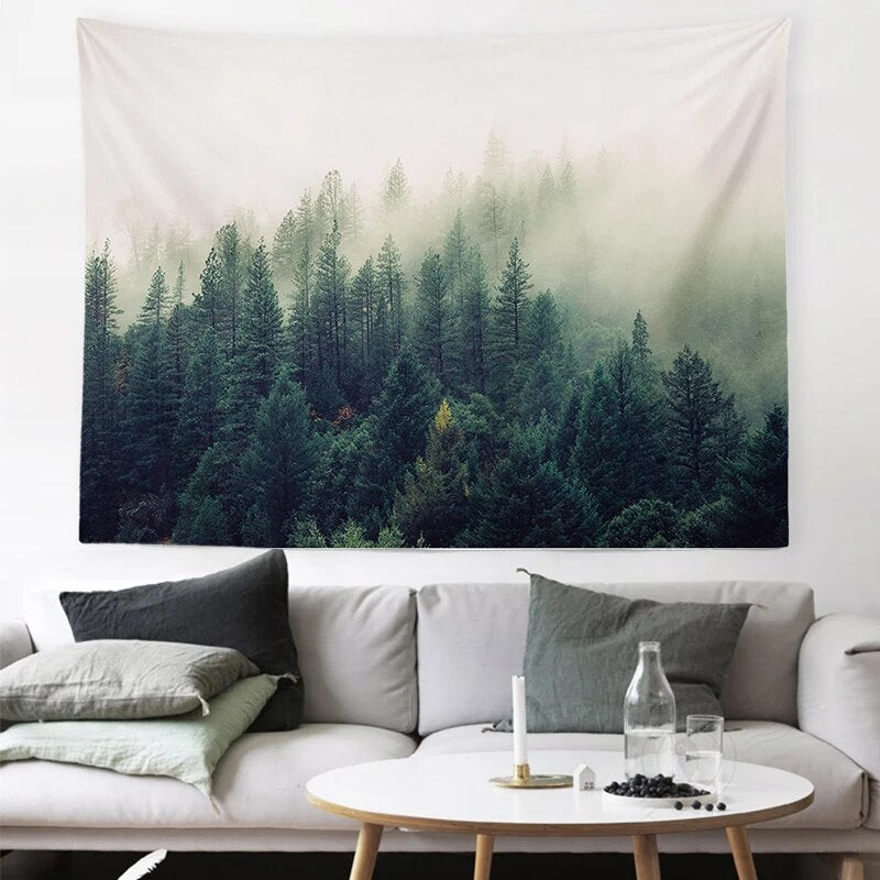 Wald Baum Wandteppich Hanging Cloth