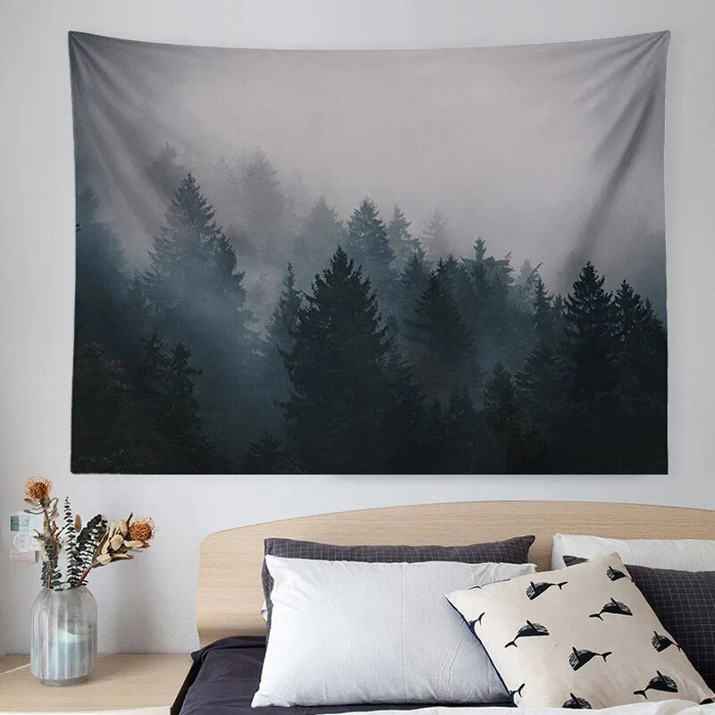 Wald Baum Wandteppich Hanging Cloth