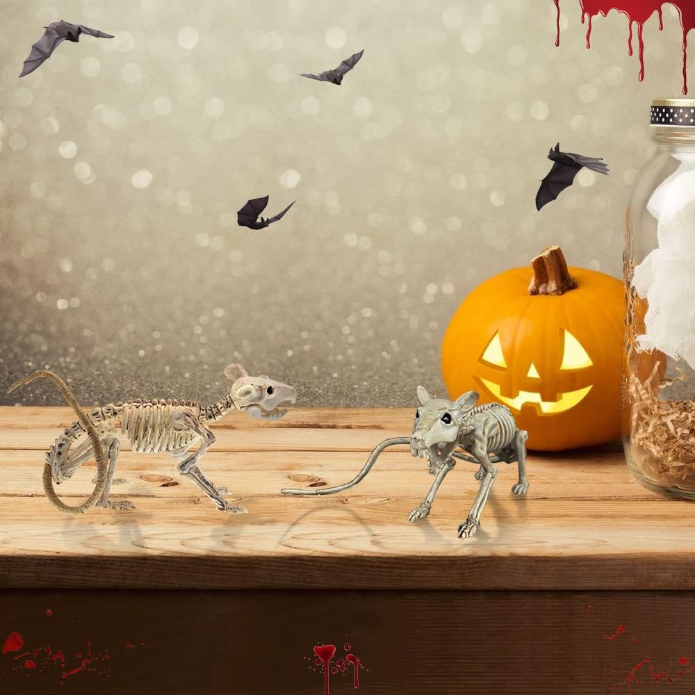 Sandsberg | SpookySkeleton – Gothische Wandkunst Hängedekoration für Halloween