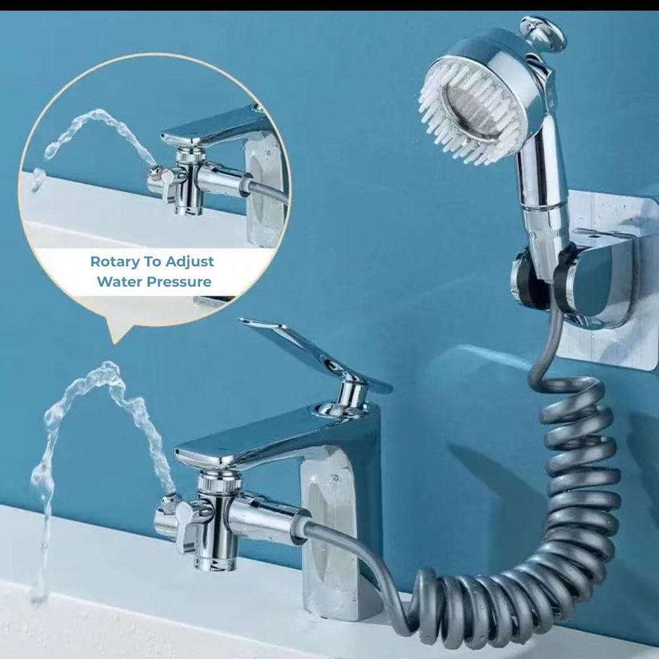 Shampoo Wasserhahn Verlängerung Universell Drehbar Längende Waschbecken Wasserhahn Dusche
