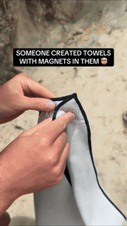 Sandsberg | Multifunktionales Outdoor Magnet-Handtuch