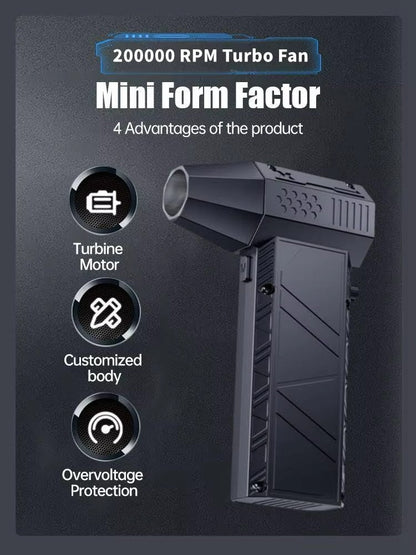 Sandsberg | Elektrischer Hochgeschwindigkeits-Turbo-Jet-Luftbläser