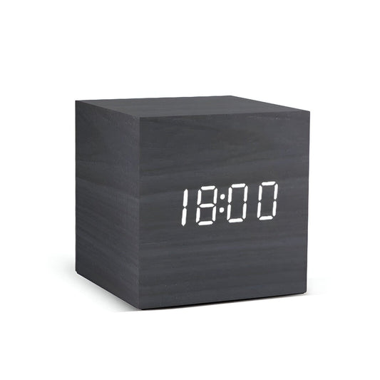 LED Holz Digitaluhr
