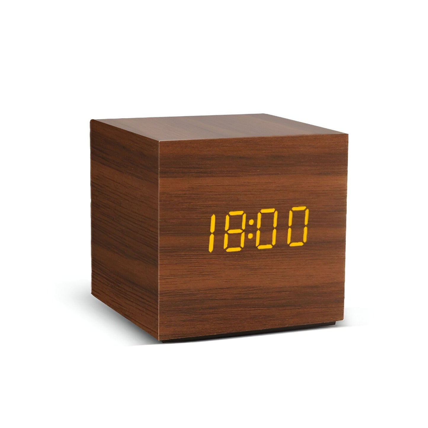 LED Holz Digitaluhr