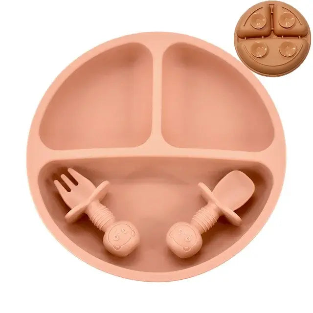 Baby-Silikon-Teller-Set