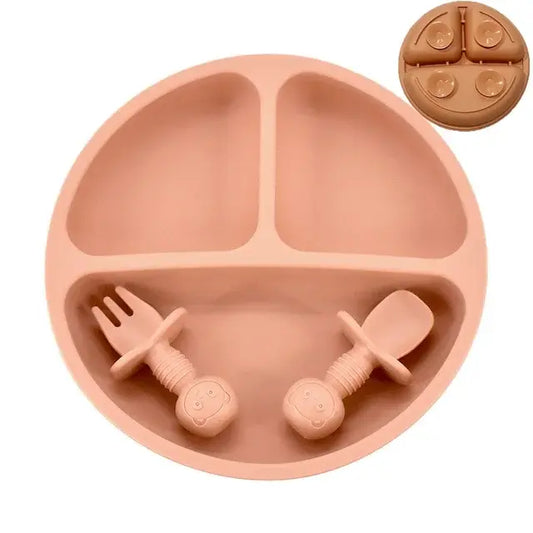 Baby-Silikon-Teller-Set