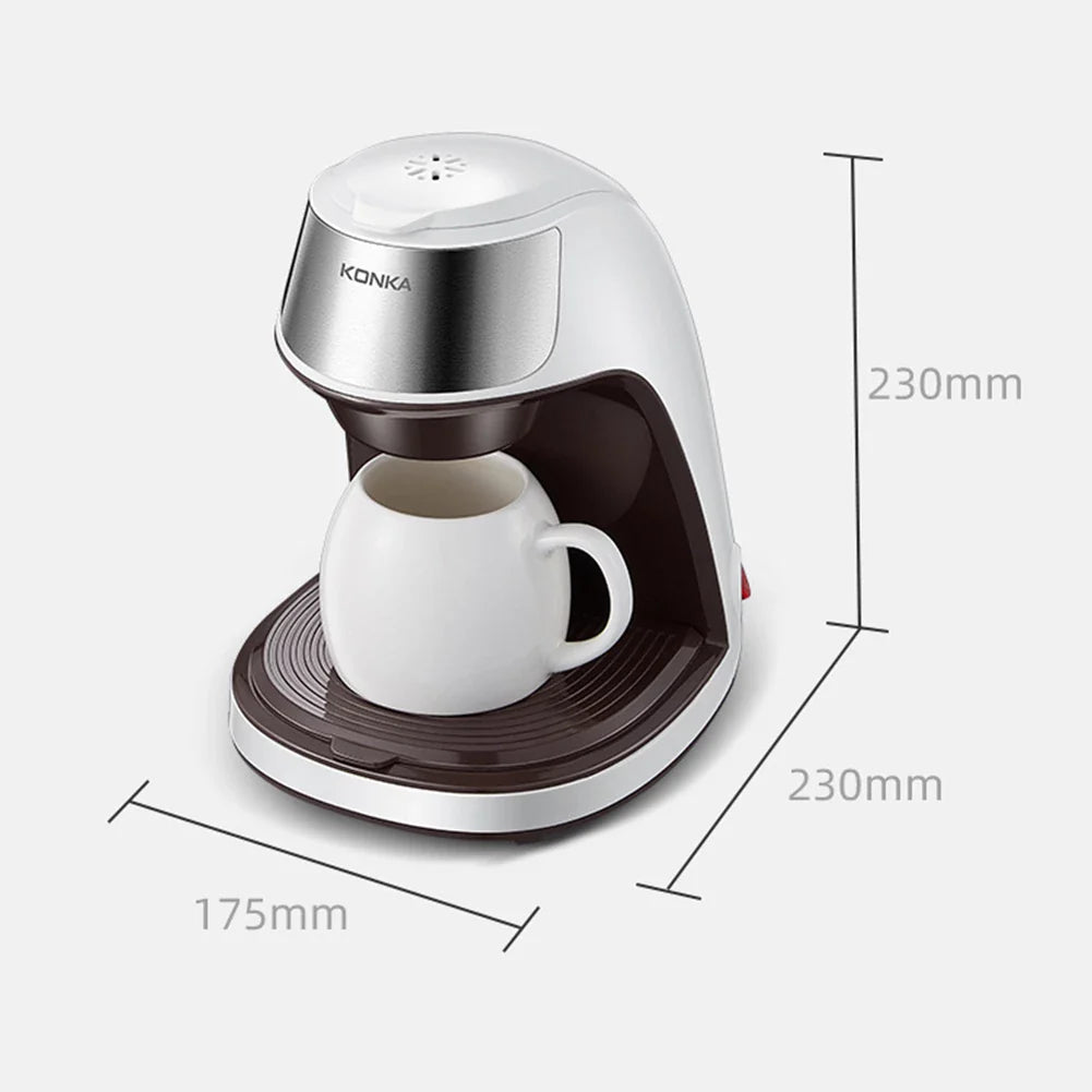 Vollautomatische Kaffeemaschine Home Office Mini Amerikanisch Klein Tragbare Kaffeemaschine