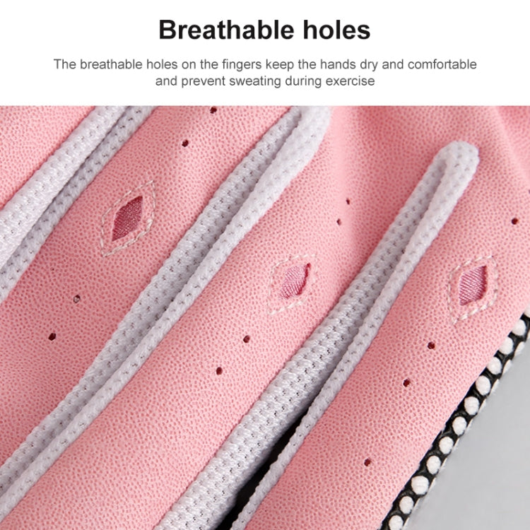 Sandsberg | PGM Ein Paar Golf Rutschfeste PU Lederhandschuhe für Frauen (Farbe:Pink Größe:21)