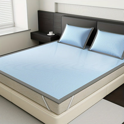 Sandsberg | AeroCool Kühler Matratzenschutz – Atmungsaktive Eis-Seiden-Bettbedeckung für heiße Schläfer