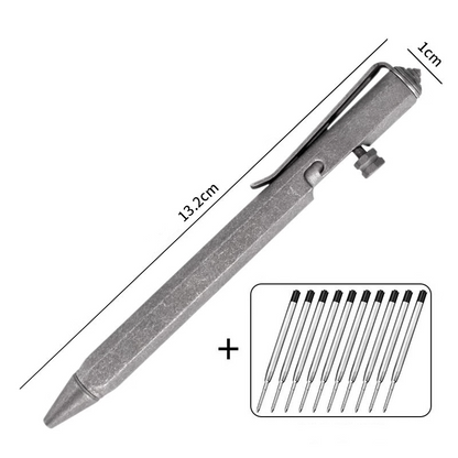 Sandsberg | Taktischer Titanlegierungs Selbstverteidigung Unterschrift Stift