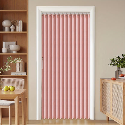 Sandsberg | Bunte magnetische Faltenvorhang – Einfache Dekoration, platzsparender Raumteiler für Zuhause und Geschäft – Lebhaftes künstlerisches Design, maschinenwaschbares Polyester