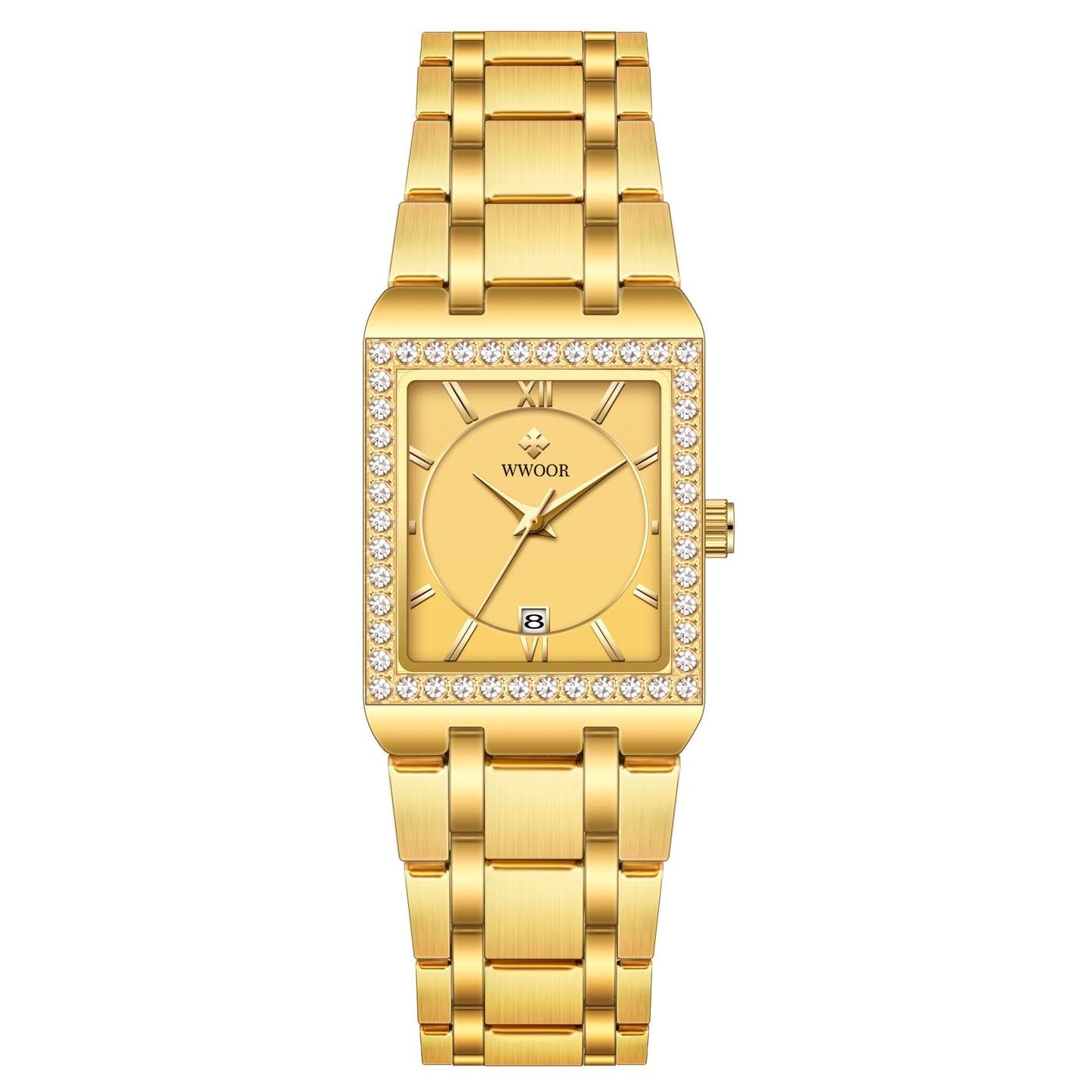 Grip Love Belt Uhr mit Diamanten