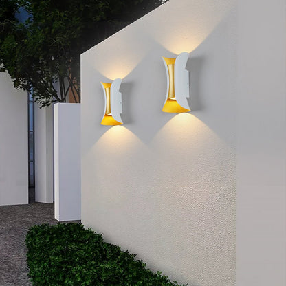LED-Up- und Down-Beleuchtung, wasserdichtes, strombetriebenes LED-Außenlicht