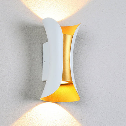 LED-Up- und Down-Beleuchtung, wasserdichtes, strombetriebenes LED-Außenlicht