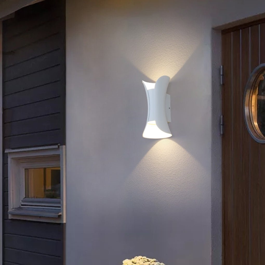 LED-Up- und Down-Beleuchtung, wasserdichtes, strombetriebenes LED-Außenlicht