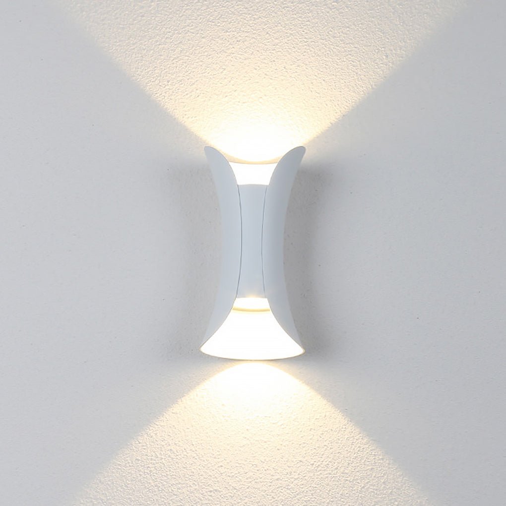 LED-Up- und Down-Beleuchtung, wasserdichtes, strombetriebenes LED-Außenlicht