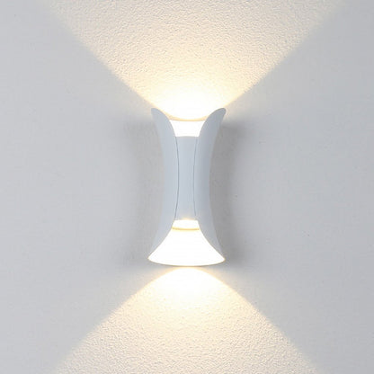 LED-Up- und Down-Beleuchtung, wasserdichtes, strombetriebenes LED-Außenlicht