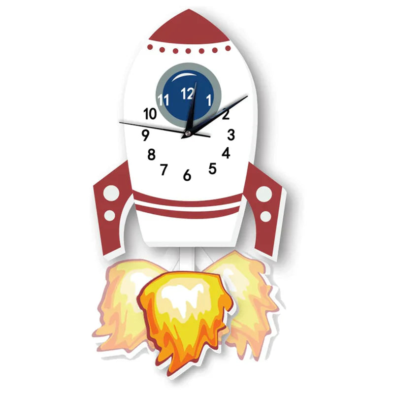 Kinder Pendeluhr mit Tierdesigns