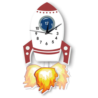 Kinder Pendeluhr mit Tierdesigns