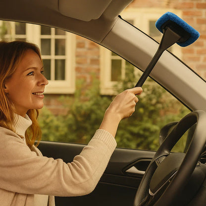 Sandsberg | Praktischer Mikrofaser Windschutzscheiben Reiniger