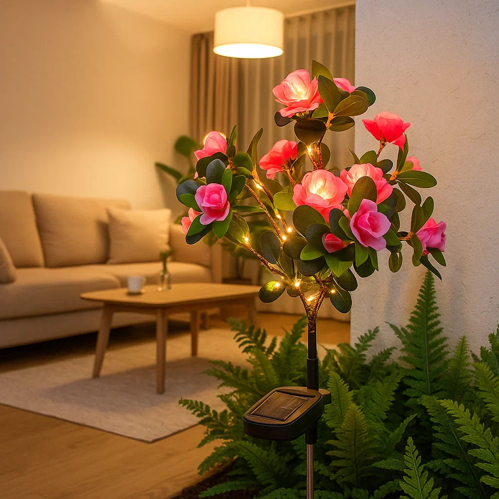 Sandsberg | Solar Blumen Leuchten für den Außenbereich