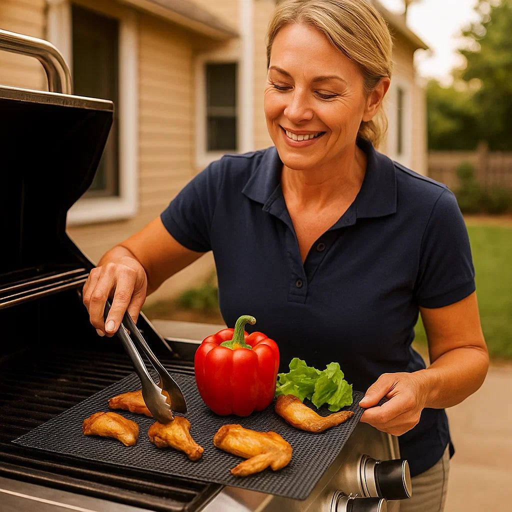 Sandsberg | Praktisches Grillnetz - Leicht zu Reinigen!