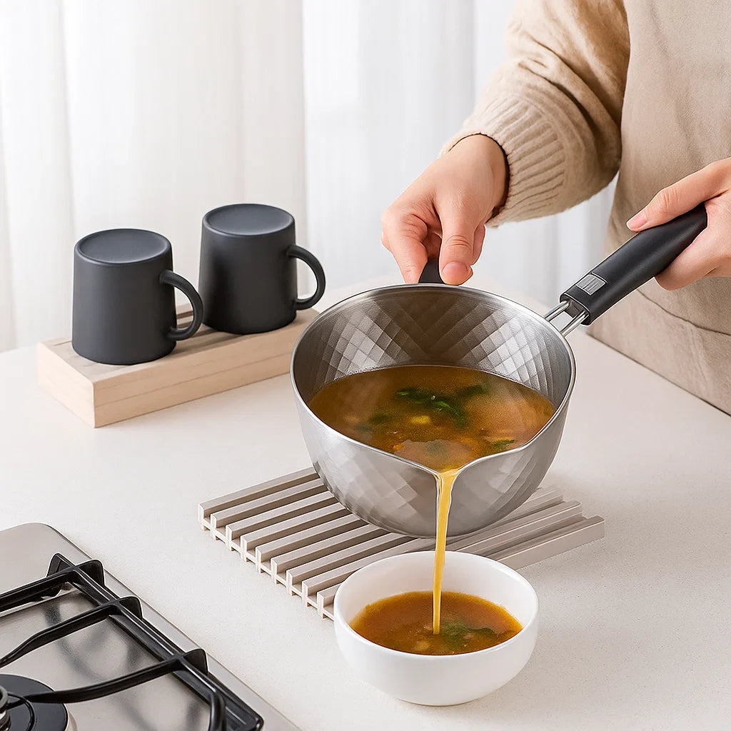 Sandsberg | Faltbare Silikontropfmatte - Hitzebeständiges Design